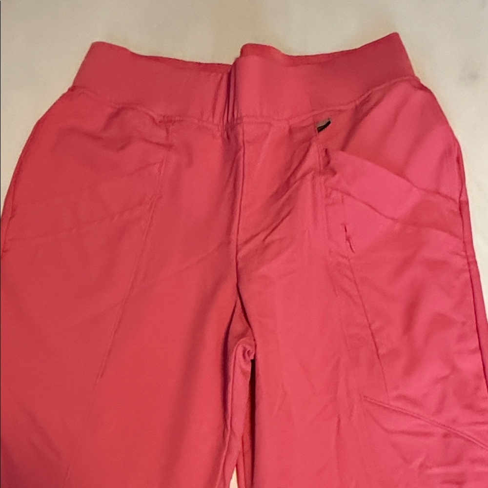 Cuddl Duds Pink Scrub Bottoms